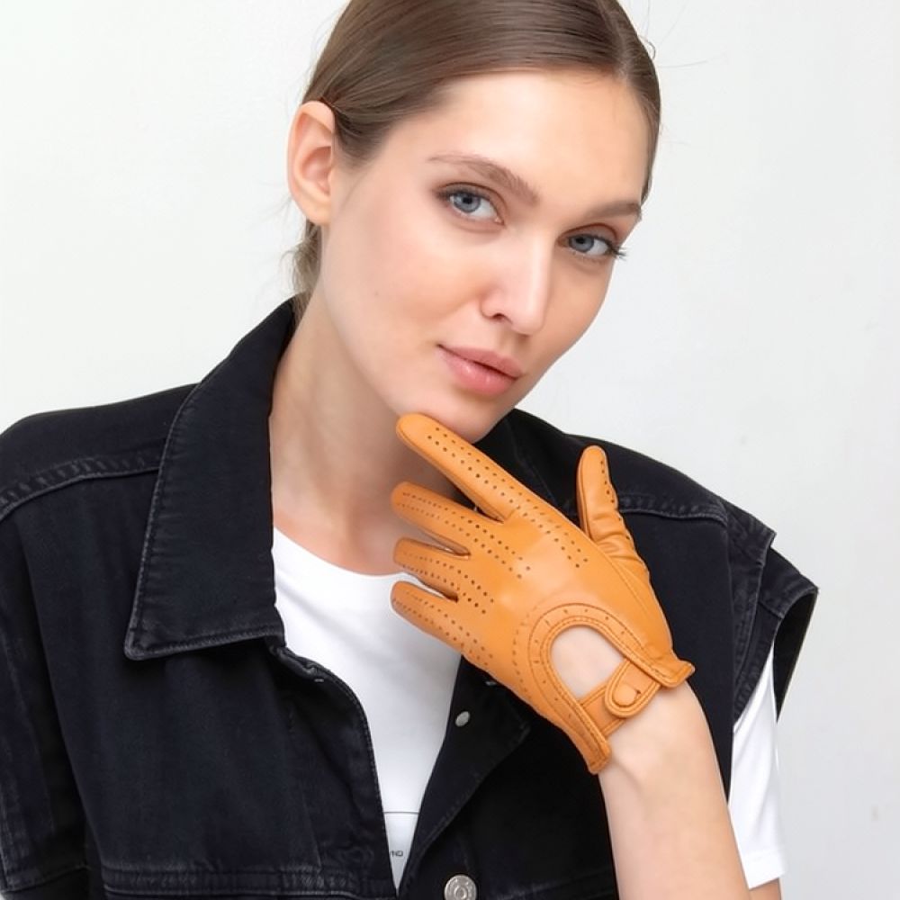 Stylish Womens Leather Gloves  - Cycling Commute Essentials recension och pris